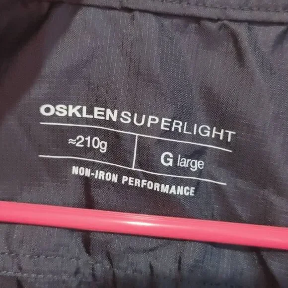 Osklen Superlight Rain Jacket- Mens- Size L- Black - Picture 8 of 11